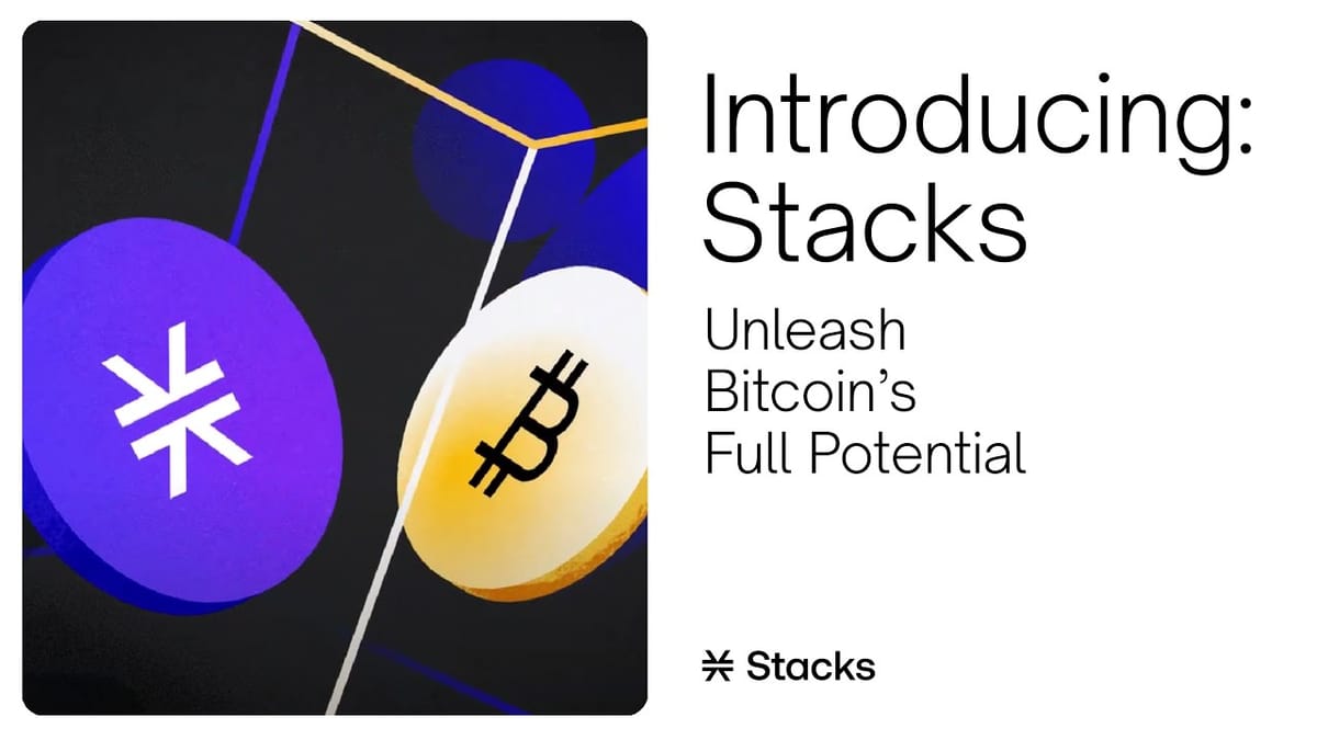 DeFi Bitcoin: Stacks